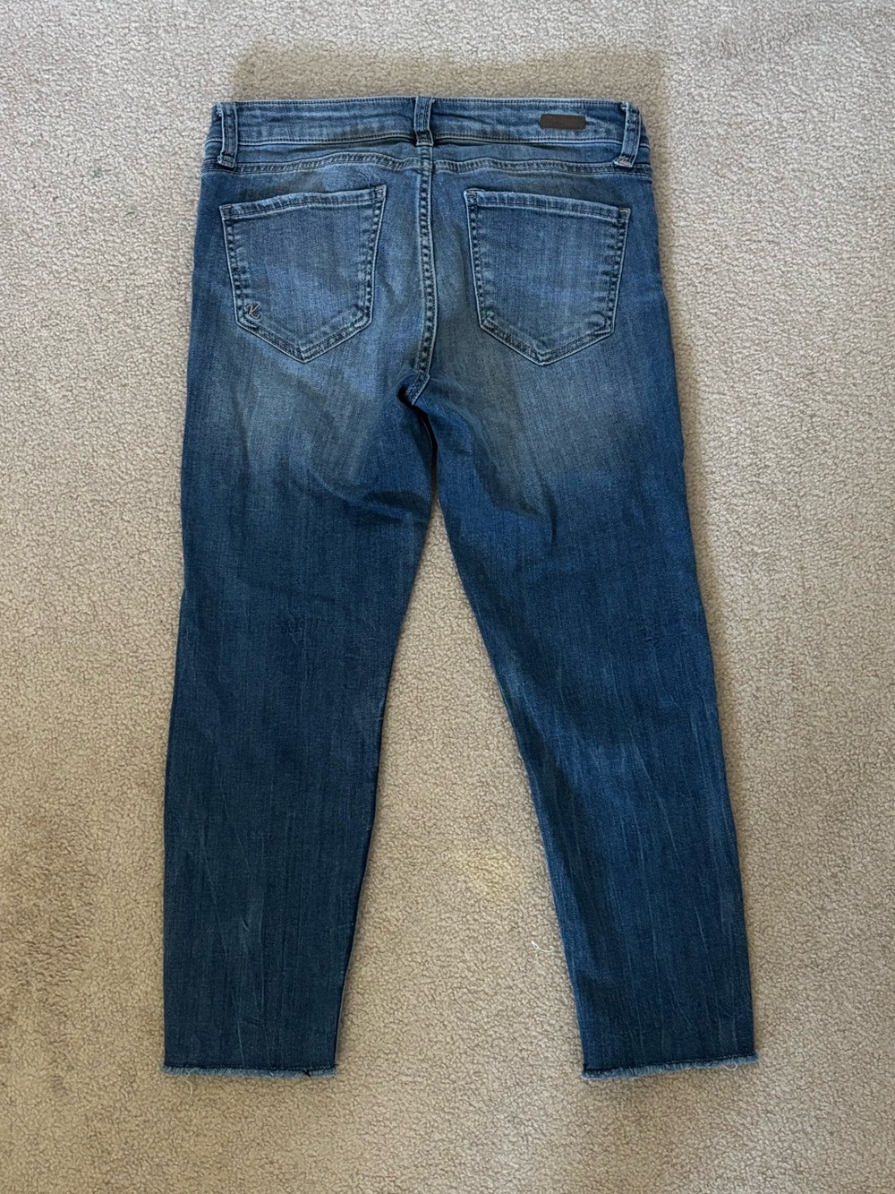 Kut From The Kloth Crop Straight Leg Jeans - Picture 4 of 9
